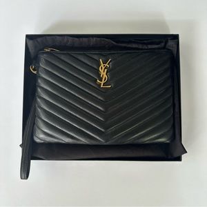 Saint Laurent - Cassandre Matelasse Tablet Pouch